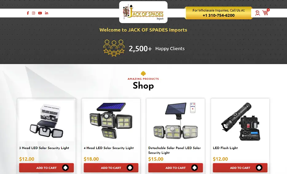 Jack of Spades Imports